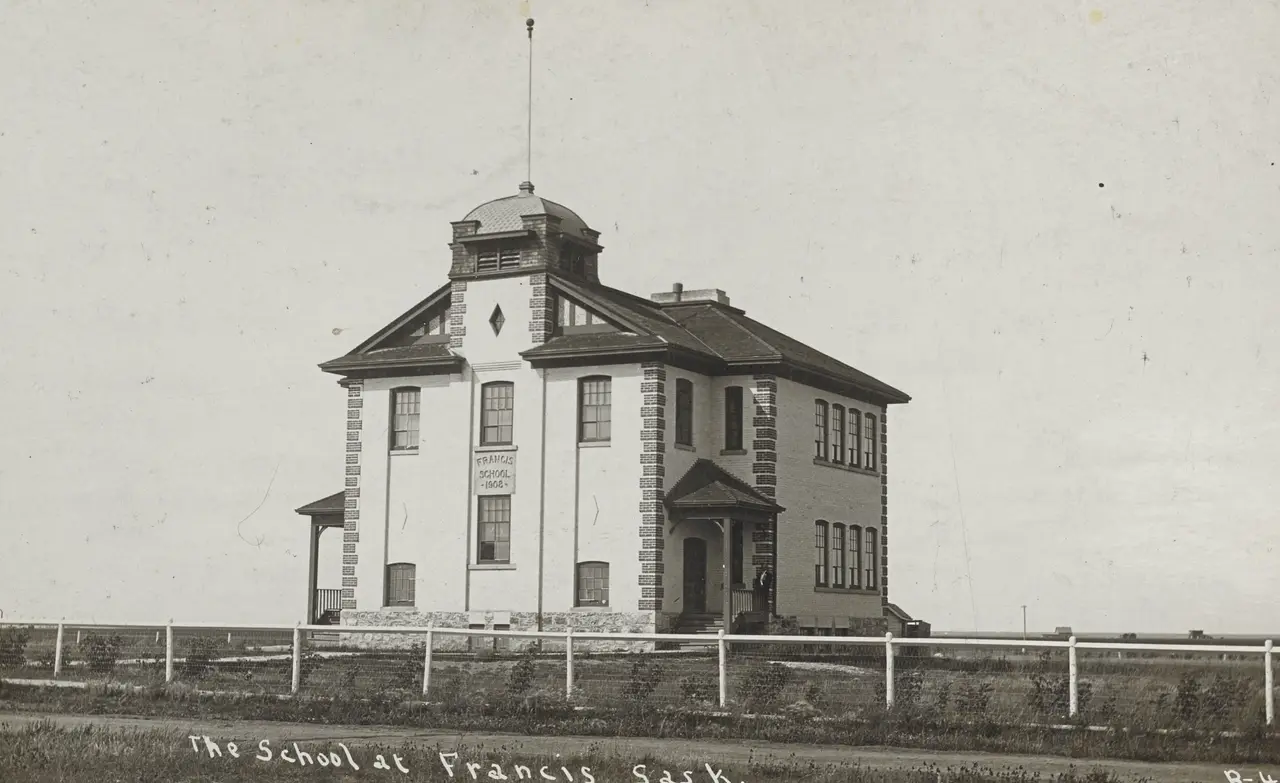 The School at Francis, about 1910